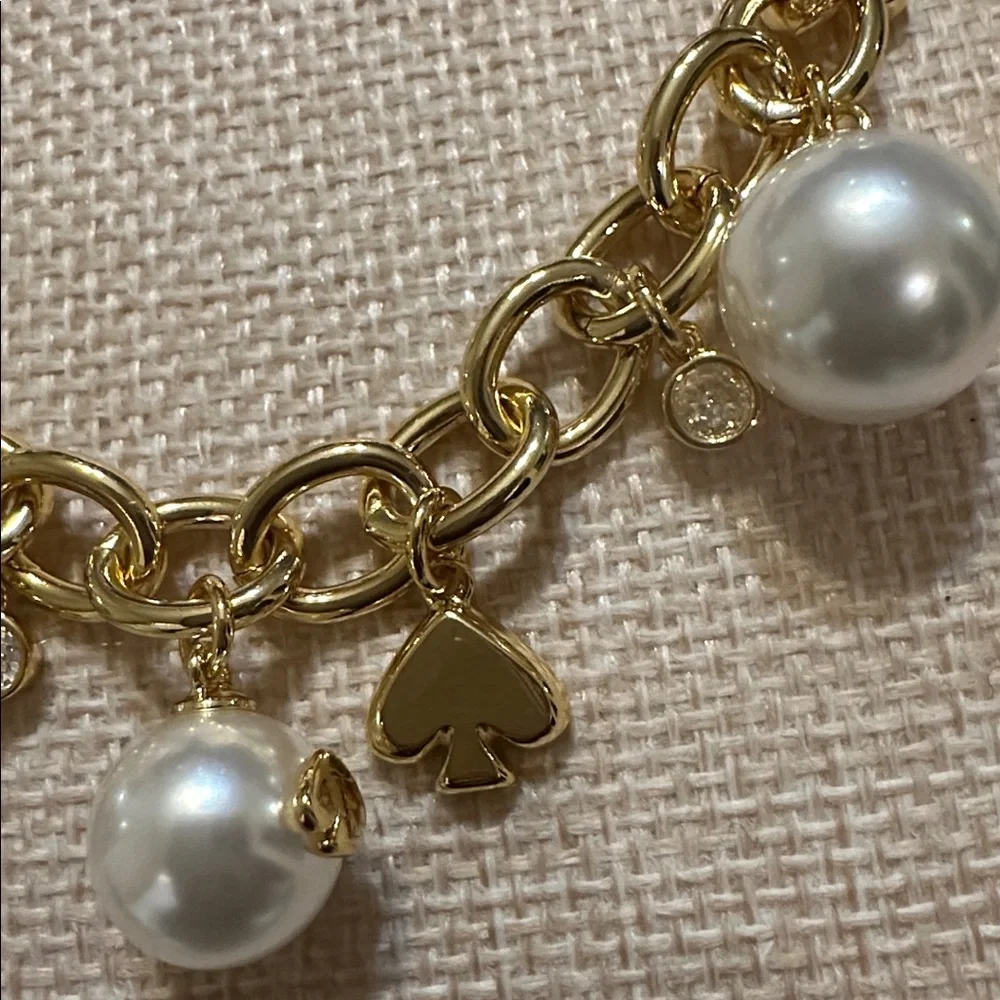 kate spade Gold Bracelet with Pearl Accents - Picture 2 of 4